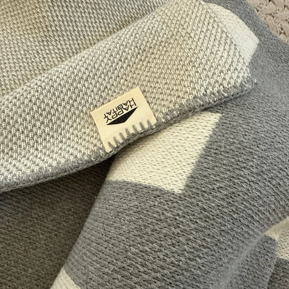 West Elm Happy Habitat Off-The-Grid Eco Throw 50x60